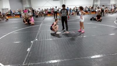 92 lbs Placement (4 Team) - Harley Nash, Storm Wrestling Center vs Amaia Mendez, R&R Ladies Purple
