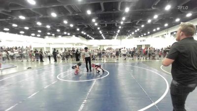 52 lbs Quarterfinal - Alaina Saavedra, Top Rank vs Tyson Poti, Silverback WC