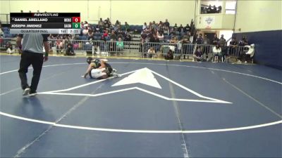 Quarterfinal - Joseph Jimenez, SACRAMENTO STATE Men vs Daniel Arellano, NCWA Menlo College Men