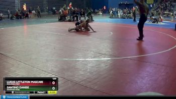 120 lbs Cons. Round 5 - Lukas Littleton Mascaro, Malvern Prep vs Santino Danise, Hanover Park