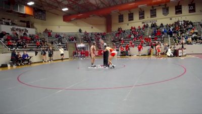 132 lbs Quarterfinal - Coy Hammack, Tell City vs Ryan Gladish, Pike Central