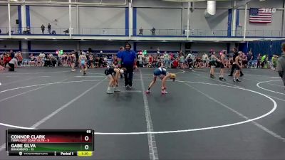 68 lbs Finals (2 Team) - Connor Clark, Terps East Coast Elite vs Gabe Silva, Doughboys