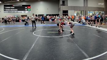 90 lbs Cons. Round 2 - Takeo Medrano, The Best Wrestler vs Casen Todd, St. Francis WC