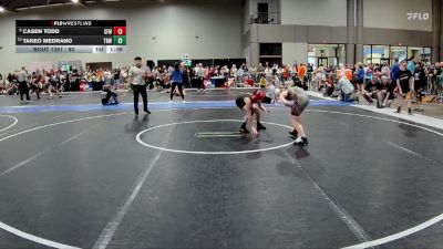 90 lbs Cons. Round 2 - Takeo Medrano, The Best Wrestler vs Casen Todd, St. Francis WC