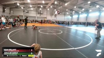 46 lbs Quarterfinal - Annalise Garcia, Wesley Club Wrestling vs Noah Bellamy, Texas Elite Wrestling Club
