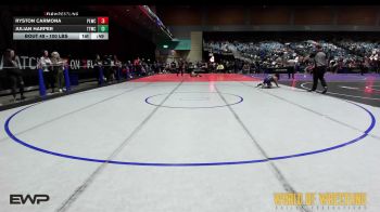 100 lbs Rr Rnd 4 - Ryston Carmona, Payson Lions Wrestling Club vs Julian Harper, Tulare Titans Wrestling Club