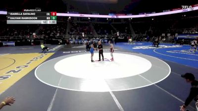 138 lbs Champ. Round 1 - Isabella Satalino, Columbia-2 vs Kalyani Ramkisoon, Middletown-9