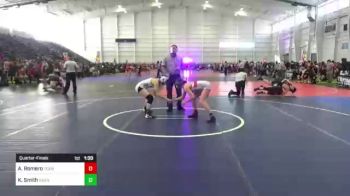 109 lbs Quarterfinal - Alazaye Romero, Team FCA vs Kailey Smith, Granite WC