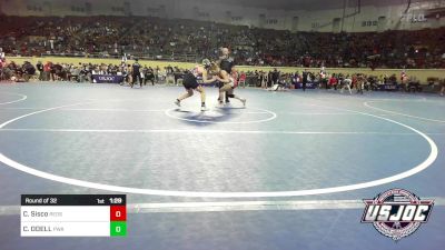 108 lbs Round Of 32 - Carli Sisco, Redskins Wrestling Club vs CONSTANCE ODELL, Perry Wrestling Academy