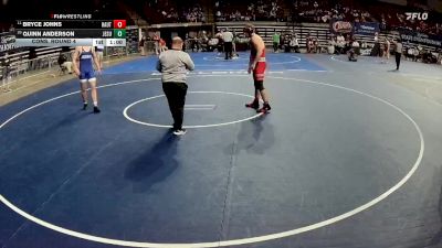 D 1 165 lbs Cons. Round 4 - Quinn Anderson, Jesuit vs Bryce Johns, Haughton