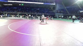 120 lbs Cons. Round 2 - Alexa Rangel, Patterson vs Tiffany Avila, Golden Valley