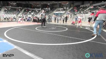 88 lbs Consi Of 4 - Kasen Peters, Claremore Wrestling Club vs Noah Nicely, Morris Wrestling Association