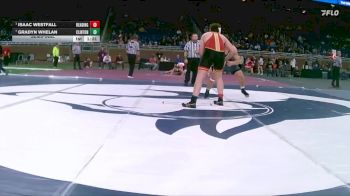 D4-215 lbs Semifinal - Isaac Westfall, Reading vs Gradyn Whelan, Clinton