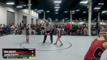 52 lbs Round 5 (10 Team) - Carter Pollock, Brawler Elite vs Beau Walton, Smyrna Wrestling