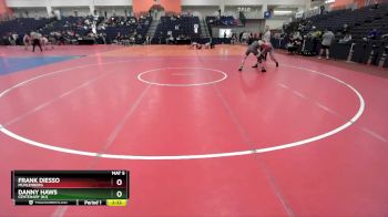 133 lbs Quarterfinal - Danny Haws, Centenary (NJ) vs Frank DiEsso, Muhlenberg