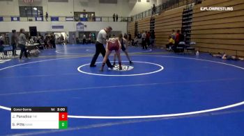 138 lbs Consolation - Jeremy Paradice, The Storm Wrestling Center vs Sean Pitts, Nashville Catholic Wrestling