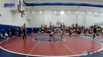 70-75 lbs Rr Rnd 3 - Aspen Williams, Pauls Valley Panther Pinners vs Kinsley Kaulaity, Chickasha Youth Wrestling