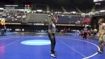 285 lbs 3rd Place Match - Andrew Vanscoy, Baldwin Wallace vs Jonah Clark, Loras