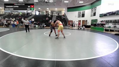 215 lbs Semifinal - Joaquin Capra, Blue Valley Southwest vs John Reed, Team Central Wrestling Club