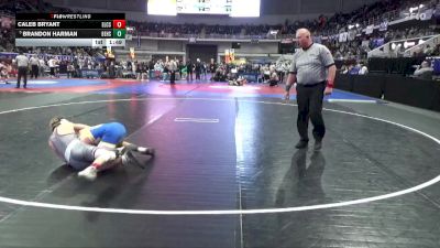 5A 120 lbs Quarterfinal - Brandon Harman, Beauregard HS vs Caleb Bryant, Elmore County School