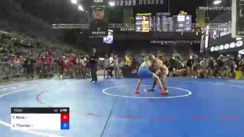 152 lbs Round Of 64 - Timothy Bova, New York vs Johnny Thomas, Kansas