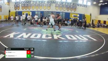 285 lbs Round 5 (8 Team) - Wiley Blair, SOWA /HWC vs Mateo Besteiro, Naperville Central