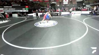 Champ. Round 2 - Dustin Han vs Casey Nunnally, Royal High School Wrestling