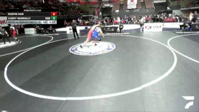 Champ. Round 2 - Dustin Han vs Casey Nunnally, Royal High School Wrestling