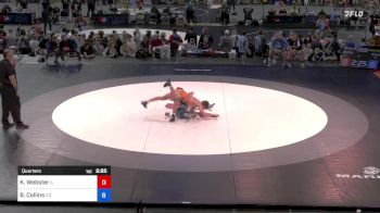 145 lbs Quarters - Kannon Webster, Illinois vs Brady Collins, Colorado