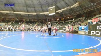 76 lbs Round Of 32 - Andrew Taussig, Greater Heights Wrestling vs Ricky Madril, Duran Elite