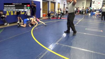 96 lbs Consy 3 - Caleb Berrier, East Pennsboro vs Brayden Smith, Connellsville