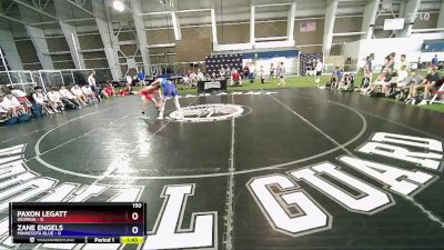 150 lbs Semis & 3rd Wb (16 Team) - Paxon Legatt, Georgia vs Zane Engels, Minnesota Blue