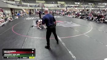 189 lbs Round 3 (4 Team) - Iah Schweich, Northfield vs Anthony Von Arx, Caledonia-Houston