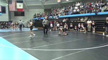 130 lbs Cons. Semi - Kyrie Chapman, Grinnell vs Skyler Hoyt, Iowa Valley, Marengo