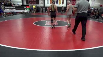 144 lbs Round 1 - Landen Davis, Eddyville-Blakesburg-Fremont vs Charles Lahey, Dubuque Hempstead