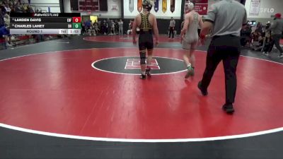 144 lbs Round 1 - Landen Davis, Eddyville-Blakesburg-Fremont vs Charles Lahey, Dubuque Hempstead