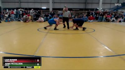 190 lbs Cons. Round 2 - Aiden McCallson, Suples vs Liam Bower, Garden Valley