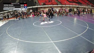 96 lbs Sophia Valdez, Colorado 14U Girls vs Kynlee Douglas, Utah 14U Girls