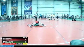 130 lbs Rd# 6- 9:00am Saturday Final Pool - Ryker Carter, VA Team Predator vs Hans Gilfoil, Nauman Red