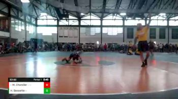 83-88 lbs Cons. Semi - Maison Chandler, Mt. Zion Kids Wrestling Club vs Hayden Bessette, Big Lake