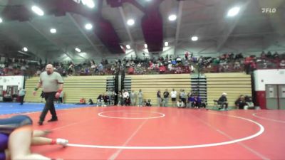 140 lbs Cons. Round 3 - Jaelynn Arce, Merrillville Pirates vs Hadleigh Row, Harrison Highschool