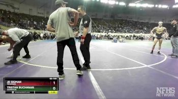 4A-144 lbs Cons. Semi - JD Sigman, Tecumseh vs Tristan Buchanan, Lexington