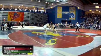 144 lbs Champ. Round 1 - Jacob Girard, Salesianum vs Riddeck Romano, Independence