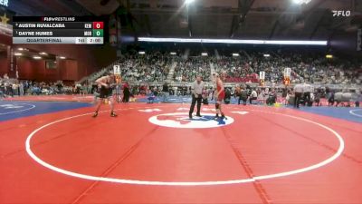 2A-126 lbs Quarterfinal - Dayne Humes, Moorcroft vs Austin Ruvalcaba, Kemmerer