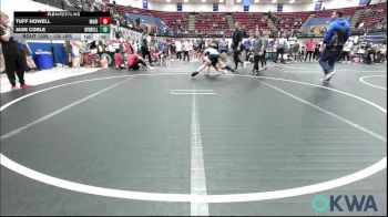 130 lbs Quarterfinal - Tuff Howell, Madill Takedown vs Jase Coble, Division Bell Wrestling