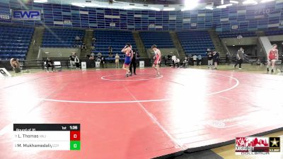 144 lbs Round Of 16 - Landon Thomas, Valiant Wrestling Club vs Maksim Mukhamedaliyev, Izzy Style Wrestling