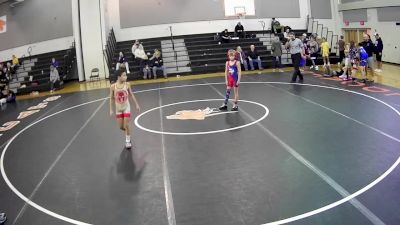 70 lbs Round 5 - Jeremiah Mendez, All American vs Jackson Bitner, Mt. Pleasant