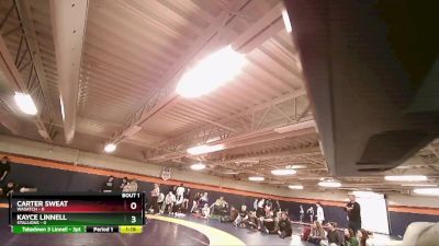 70 lbs Finals (2 Team) - Kayce Linnell, Stallions vs Carter Sweat, Wasatch