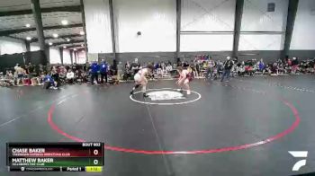 220 lbs Semifinal - Matthew Baker, Hillsboro Mat Club vs Chase Baker, Takedown Express Wrestling Club