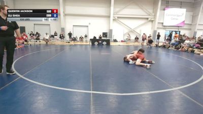 120 lbs Quentin Jackson, Kansas vs Eli Shea, Connecticut